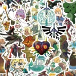 50 autocollants Zelda