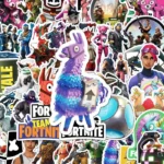 50 autocollants fortnite