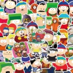 50 autocollants south park