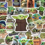 50 autocollants baby yoga