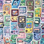50 autocollants Pokémon Tamagotchi