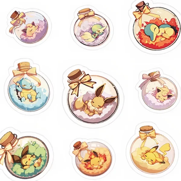 50 stickers Pokémon Bébés