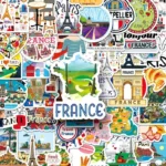50 autocollants France