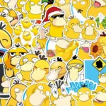 50 autocollants Pokémon Eau